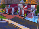 Sims 4 — Modern House by Deeuts — The perfect house for a big household ! This house has 4 bedrooms, 2 for teenagers, one