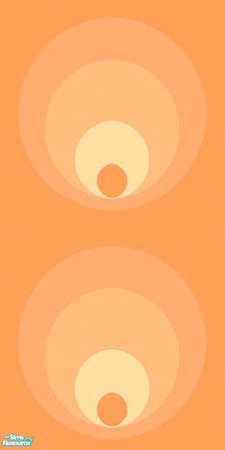 Sims 2 — Retro Circles Wallpapers - Individual Item by LALIA7 — Part of the Retro Circles Wallpapers set.