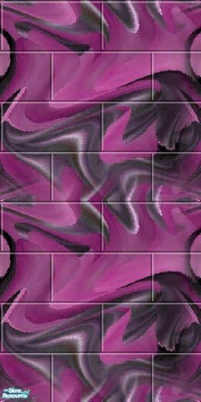 Sims 2 — Modern Art is Gratitti 3 by tamlfra — Six colorful brick walls, to liven up your space!