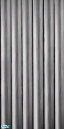 Sims 2 — Super Tough Aluminum No2 by tamlfra — There already was a decent aluminum wall in the game, so I tweaked it, and
