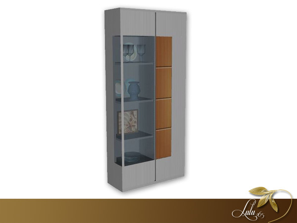 Sims 4 — Elegant Dining China Cabinet  by Lulu265 — Part of the Elegant Dining Set Please do not copy, clone or reupload 