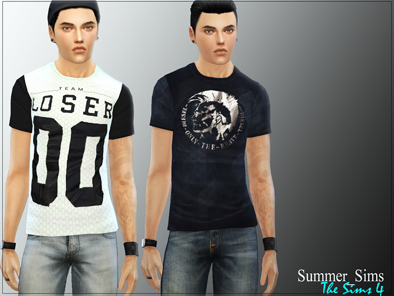 Summer_Sims' Mix t-shirts II
