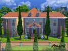 Sims 4 — Amanti by irgr — I bring you here a beautiful colonial house with everything you need to live like a rich a