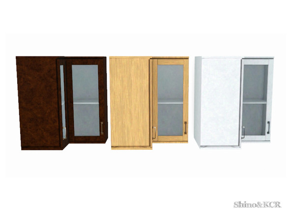 Sims 3 — PB Printer - Hutch Corner w Glassdoors by ShinoKCR — shiftable in Endtables