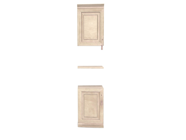 Sims 4 — Bella Right Cabinets by Flovv — Classical style cabinets. Luxury for everyday night.