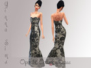 Sims 4 — Operatic Occasion Dress by ginnawilson — A georgous floor length gown for all your sims formal needs. 