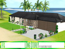 Sims 3 — Long Storey (No CC) by TheFared — A cute one storey house where visitors are welcome but at the same time,
