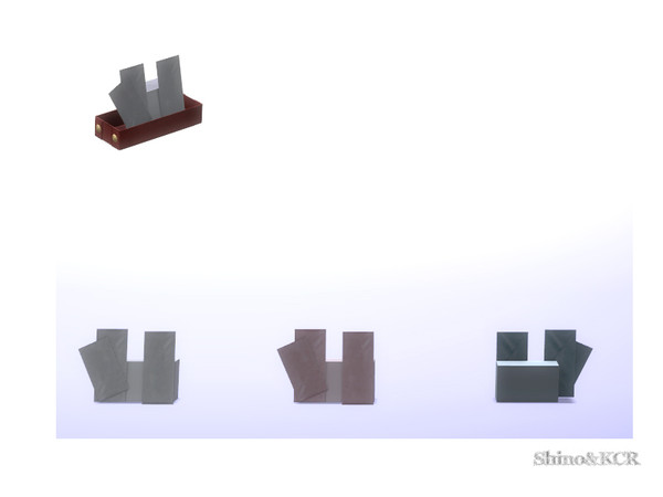 Sims 4 — PB Printer Home Office - stacked  Papers 2 by ShinoKCR — Envelops and Letters for the Desktray2 (has a Slot)