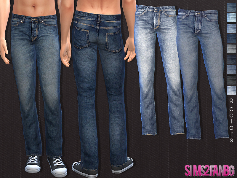 Vermeend per ongeluk Regulatie The Sims Resource - 34 - Male jeans