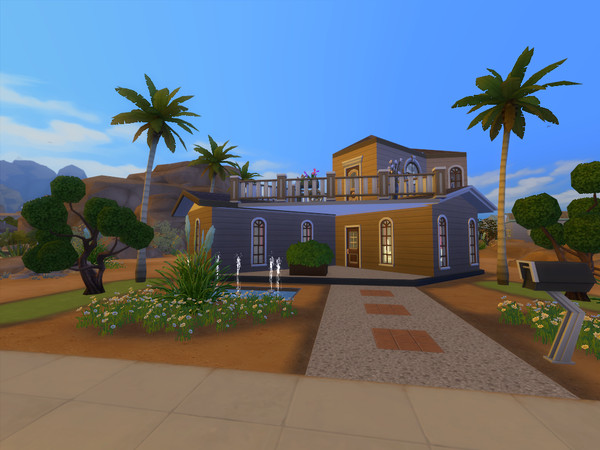 Sims 4 — House Peaceful Life by TomTho9742 — Discover a peaceful life together with this house! Of course, possibility to