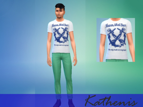Sims 4 — Heaven shall Burn Shirt White by Kathenis2 — Shirt of the german Metalcore-Band Heaven Shall Burn