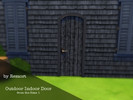 Sims 4 — Outdoor Indoor Door by Remort — Here comes another classic from The Sims 1, the Outdoor Indoor Door. It is kept