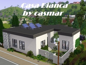 Sims 3 — Casa Bianca by casmar — Casa Bianca, white, clean, bright, comfortable, nice! The Sims will be happy to live in