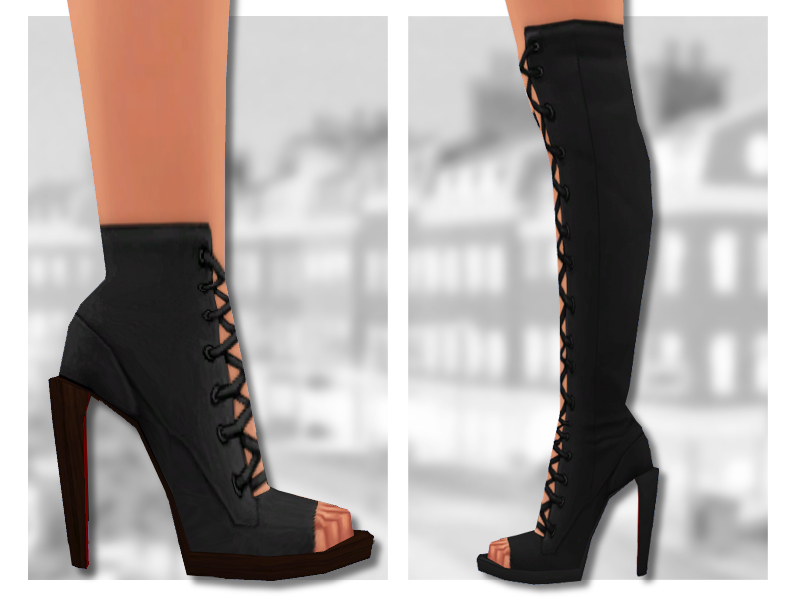 The Sims Resource - Lilith Boots