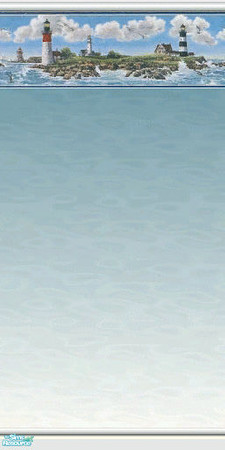 Sims 2 — Maritime Walls - Boiling Seas by hatshepsut — Nautical themed wallpaper.