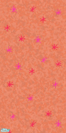 Sims 2 — Retro Starry Wallpapers - Individual Item by LALIA7 — Part of the Retro Starry Wallpapers set.