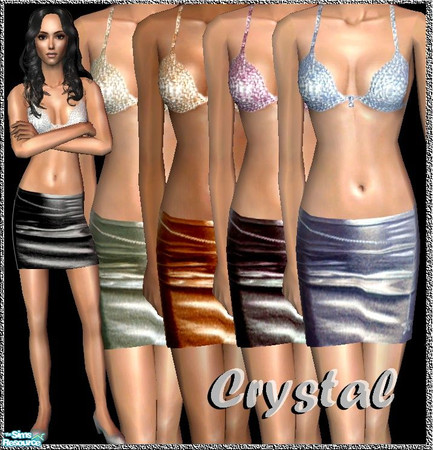 Sims 2 — Crystal by nikisatez05 — Maxis Recolors! No new mesh needed!