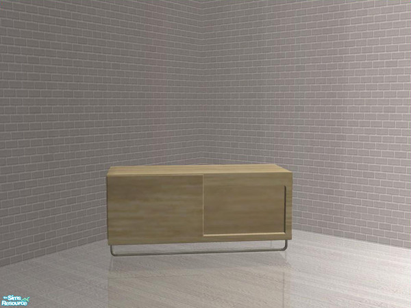 Sims 2 — White Office - recolor - light wood - Si by ShinoKCR — 