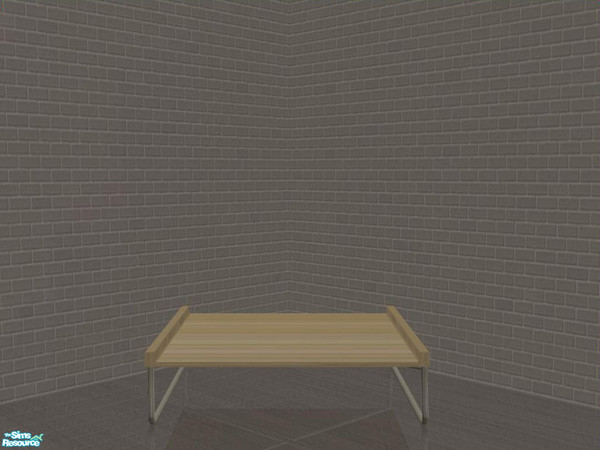 Sims 2 — White Office - recolor - light wood - Coffeetable by ShinoKCR — 