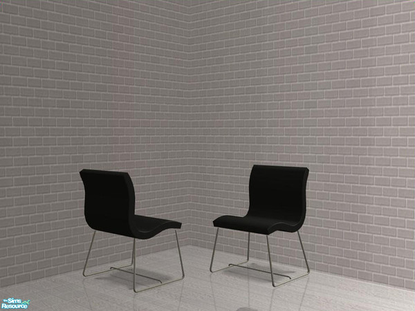 Sims 2 — White Office - recolor - black - Officechair by ShinoKCR — 