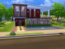 Sims 4 — Red Velvet... by Simsrose2 — This house is called Red Velvet. There are two bed rooms and and one bathroom. On