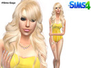 Sims 4 — Swimsuit Chic Sims Gaga by Sims-Gaga — Hello friends , I share my new swimsuit i hope you like this creation!