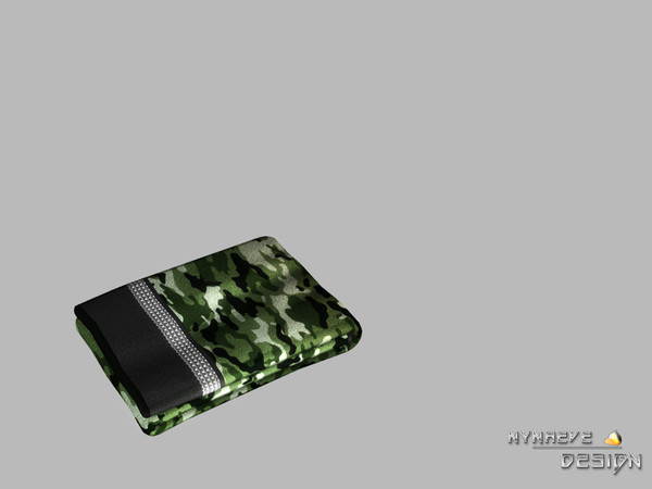 Sims 4 — Altara Folded Hand Towel by NynaeveDesign — These towels are woven with heavyweight Egyptian cotton for