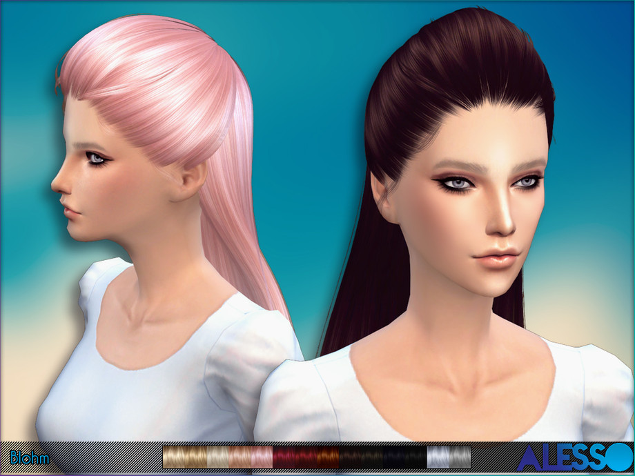 The Sims Resource Anto Blohm Hair