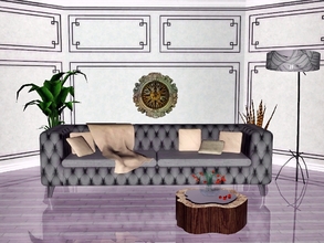 Sims 3 — Burgundy Living by Flovv — Luxury and comfort - this is the Burgundy Living.