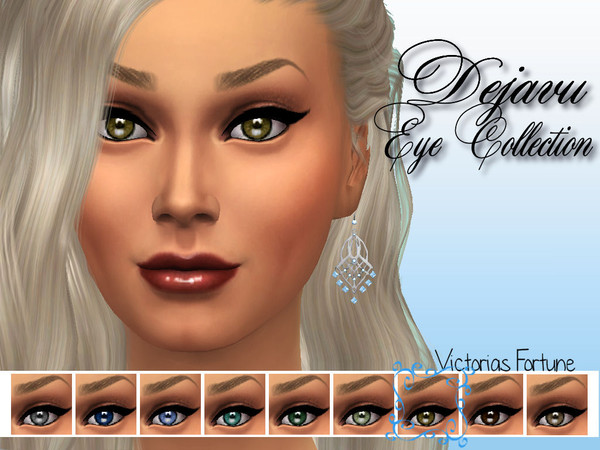 Sims 4 — Hazel by fortunecookie1 — Here are nine colorful eyes that will make you have that wondrous feeling of Dejavu! I
