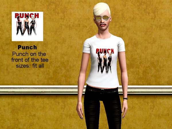 Sims 3 — Punch Pose by misty4m — Punch throwback diva pose.