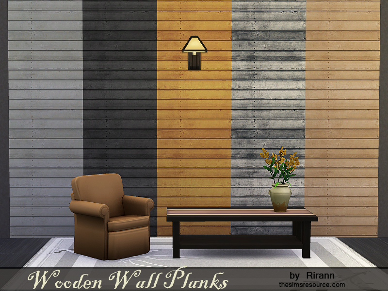 Rirann S Wooden Wall Planks