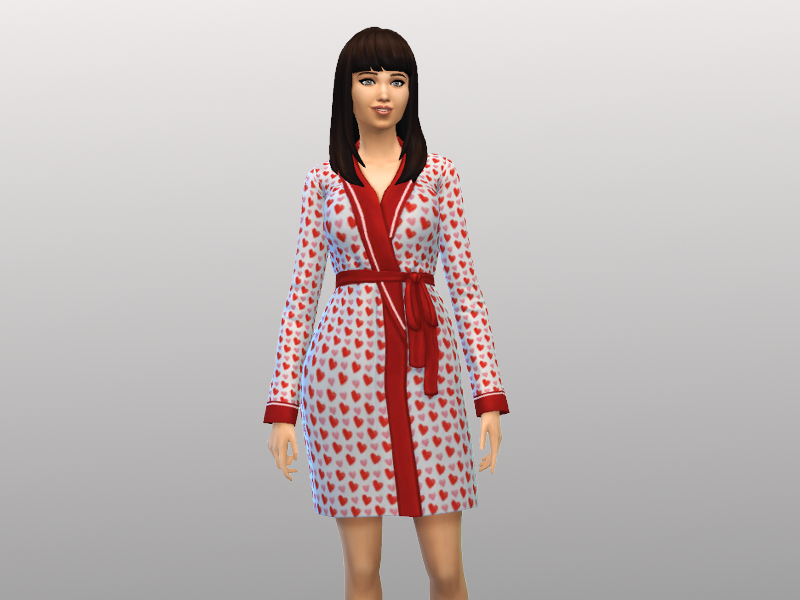 Sims Robe Accessory The Sims Resource | Valentine Set (Robe)