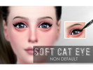 Sims 4 — Soft Cat Eye by CutiePieSabri2 — Soft Cat Eye - -New item in female eyeliner section Hope you guys enjoy and