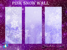 Sims 4 — SS Pink Snow Wallart by SookieSue — Created By Sookie Sue Enjoy it!!! Happy Simming!!