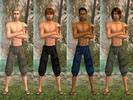 Sims 2 — Summer Boy Shirtless Set by zaligelover2 — For AM. Tattoos included.