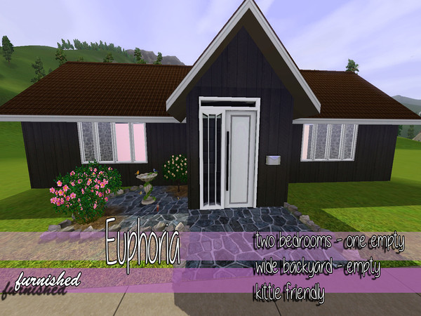 Sims 3 — Euphoria by Nelaniqt2 — Euphoria, a small family home that can not be let empty for too long! Euphoria is a