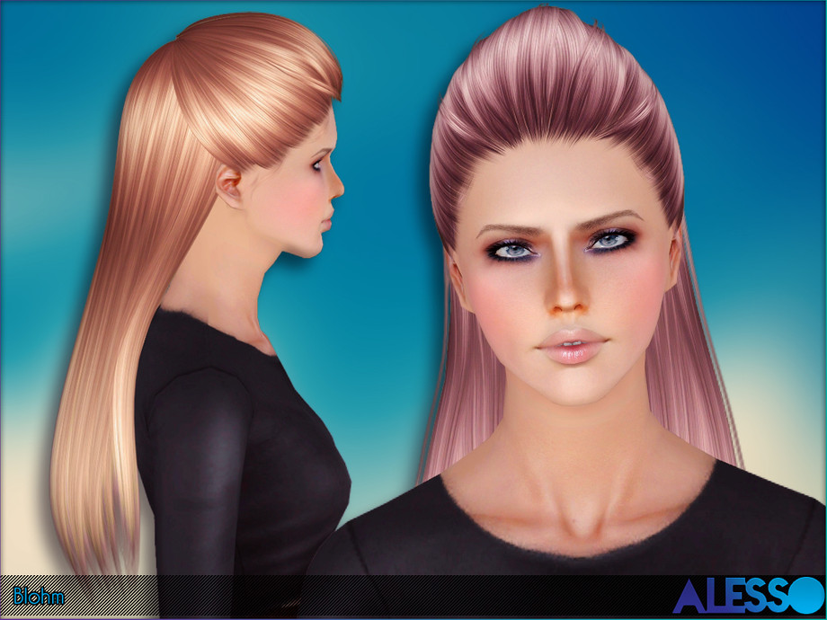 The Sims Resource Anto Blohm Hair
