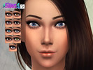 Sims 4 — Realistic Eyes by halbklein — Realistic Eyes in 9 different colours.