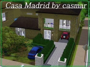 Sims 3 — Casa Madrid by casmar — A nice urban cottage for a happy couple Sims! Will be very happy in this fantastic