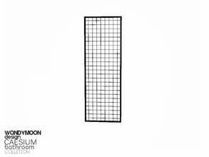 Sims 3 — Caesium Wall Panel by wondymoon — - Caesium Bathroom - Wall Panel - Wondymoon|TSR - Feb'2015