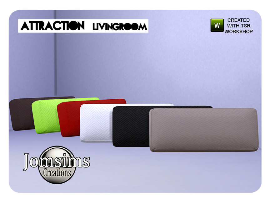 The Sims Resource Attraction corner sofa cushion