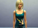 Sims 4 — Johnny Bravo Swag Tank Top by marthe202 — Johny bravo swag tank top. Very cool, hope you like it. Have tested in