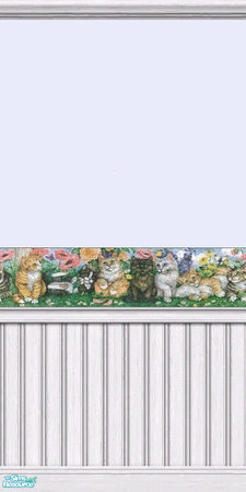 Sims 2 — Kittens - Blue by sadie7684 — Wallpaper for your sims.