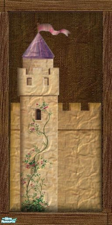 Sims 2 — Medieval Fairytale Wall Set - 4 by galilea — 