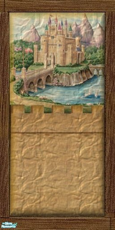 Sims 2 — Medieval Fairytale Wall Set - 2 by galilea — 