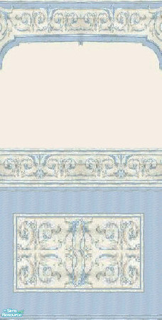 Sims 2 — BlueSerieWallsFloors - Wall4 by The_Unicorn — MagicalBlue for your SimsHouses... Enjoy!