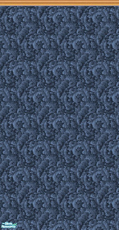 Sims 2 — Mama D's Sims2 Paper LBM 0031a - Top by mamads32209 — A wallpaper with a nice blue pattern. In a light brown top