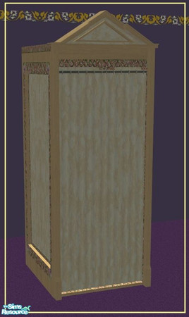 Sims 2 — TC46: Clothes Boutique - Pink Booth by minsmusic — This is the clothing booth base with pink lattice as