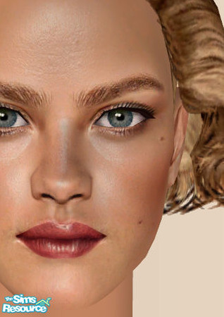 Sims 2 — Lip Set 002 - Scarlet by ChazDesigns — A set of 9 Realistic lip glosses